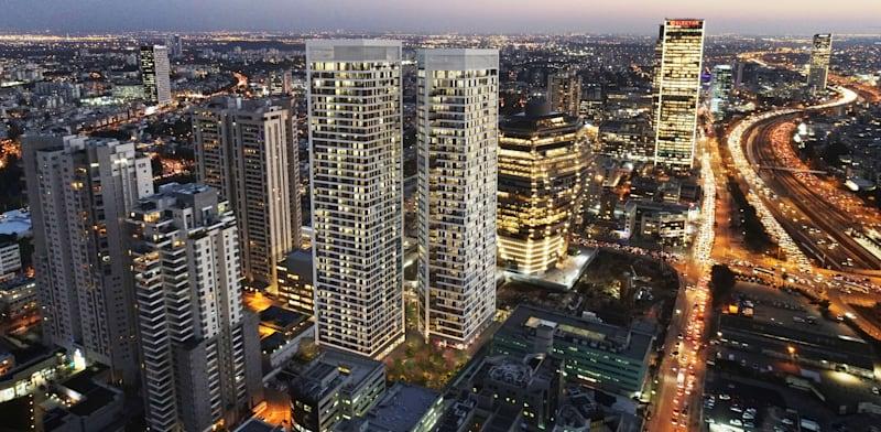 הדמייה  פרויקט east&. תחרות קשה / צילום: ויו פוינט