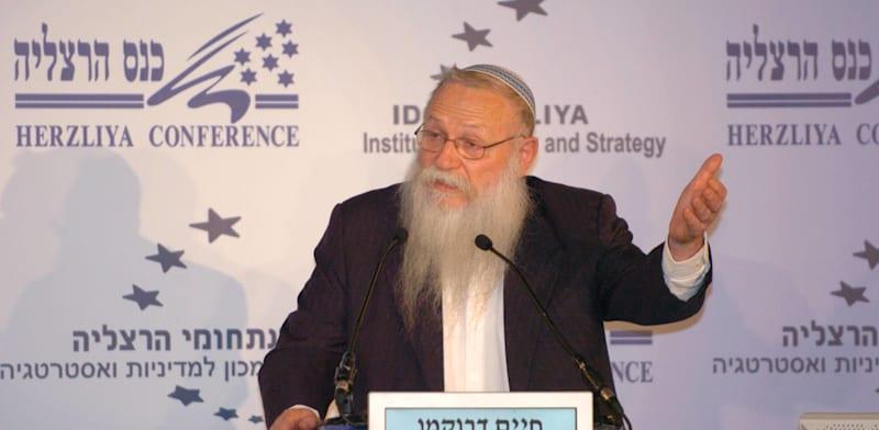 הרב דרוקמן. הנצחה הכוללת סעיף תקציבי של 5 מיליון שקל בשנה / צילום: אורי פורת