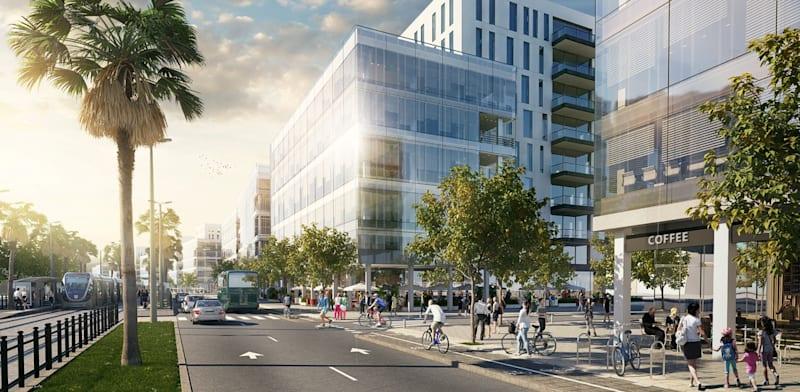  צילום:  המתאר לצפון מערב העיר ת''א / 3700 - אבן גבירול / הדמיה: יח''צ