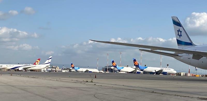 מטוסים בנתב''ג / צילום: תמונה פרטית