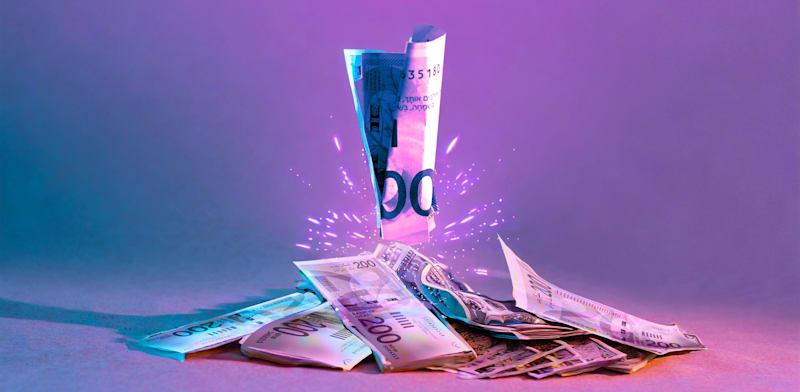  צילום: התחזק מול הדולר ב-5% מאז ההכרזה על הפסקת אש בצפון / אילוסטרציה: טלי בוגדנובסקי (נוצר בעזרת adobe firefly)