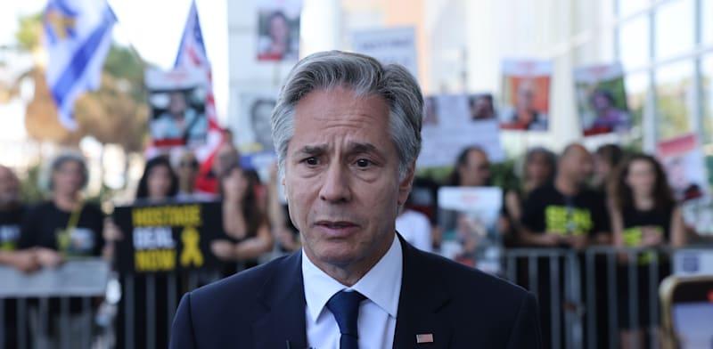 ביקור מזכיר ארה''ב אנתוני בלינקן בישראל, חודש יוני / צילום: תומר אפלבאום/''הארץ''