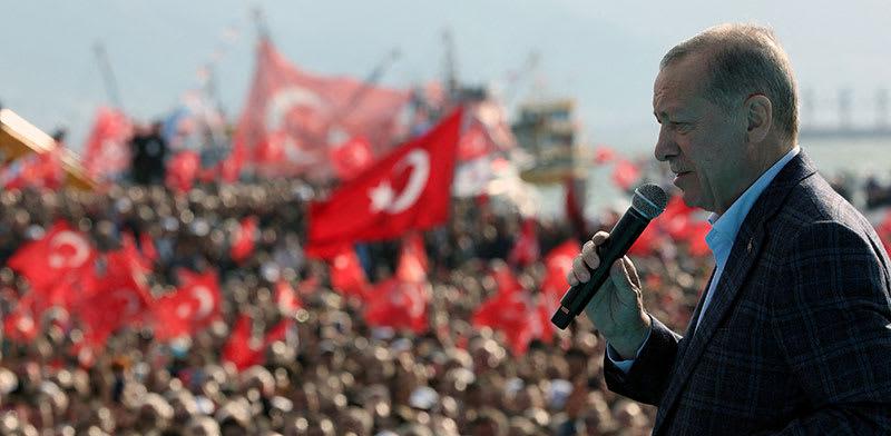 נשיא טורקיה ארדואן / צילום: Reuters, Matt Rourke