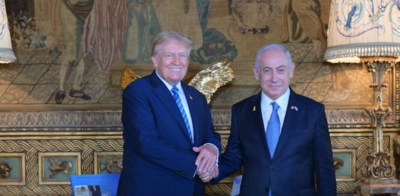 ראש הממשלה בנימין נתניהו ונשיא ארה''ב דונלד טראמפ / צילום: עמוס בן גרשום לע''מ