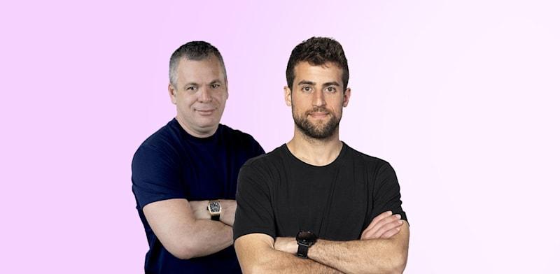 נדב שובל, מייסד אופן ווב, ואבישי אברהמי, מייסד ומנכ''ל Wix / צילום: אופן ווב, אלן צצקין