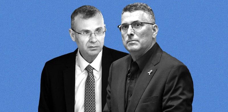 גדעון סער ויריב לוין / צילום: נועם מושקוביץ - דוברות הכנסת, מארק ישראל סלם - "ג'רוזלם פוסט" 