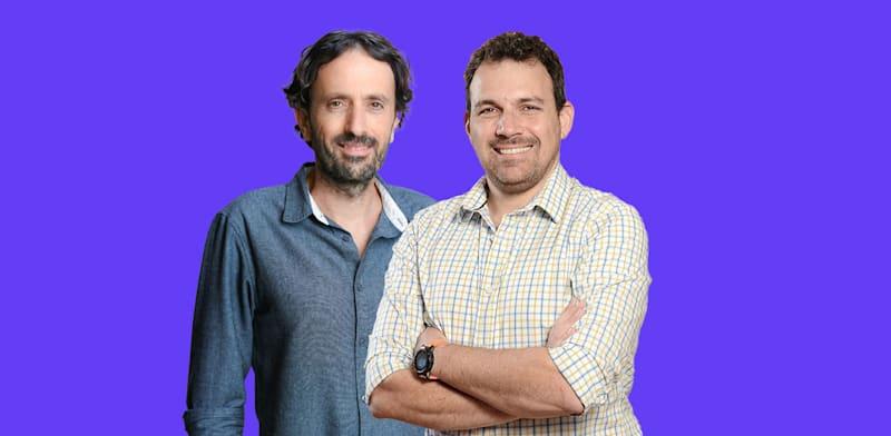 תומר פפר, מנכ''ל תן ביס, ונועם בוסידן, מנכ''ל הייטקזון / צילום: איל יצהר, תום חוליגנוב