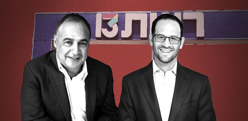  צילום: אנו קלמזוק, מנכ''ל רשת 13, ולן בלווטניק, בעלי רשת 13 / צילומים: יח''צ, טים בישופ