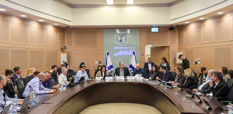 דיון בוועדת החוקה, בראשותו של ח''כ שמחה רוטמן / צילום: דני שם-טוב/דוברות הכנסת