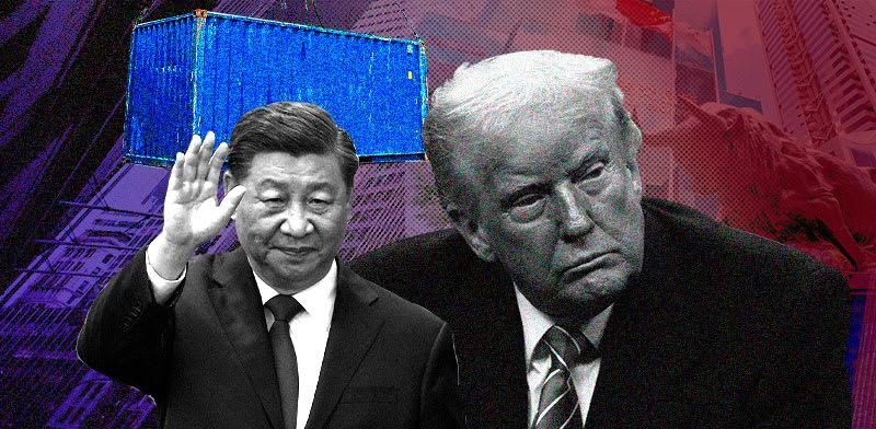  צילום:  בין ארה''ב לסין / עיבוד: טלי בוגדנובסקי; צילומים: Shutterstock, AP/Matt Rourke