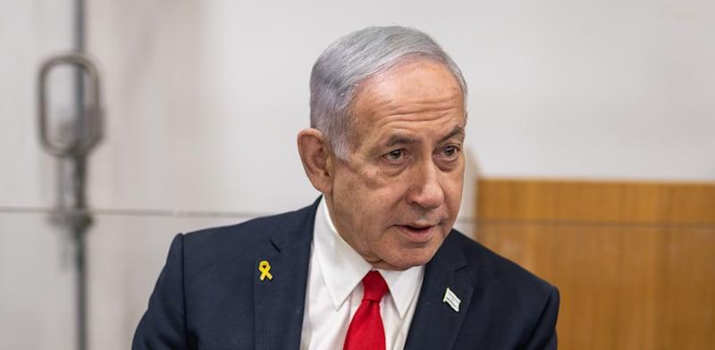 ראש הממשלה בנימין נתניהו בבית המשפט / צילום: הדס פרוש