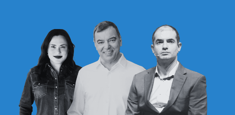 איליה סוצקבר, פרופ' אמנון שעשוע, שירי וקס / צילום: כדיה לוי, עומר הכהן, עדו לביא