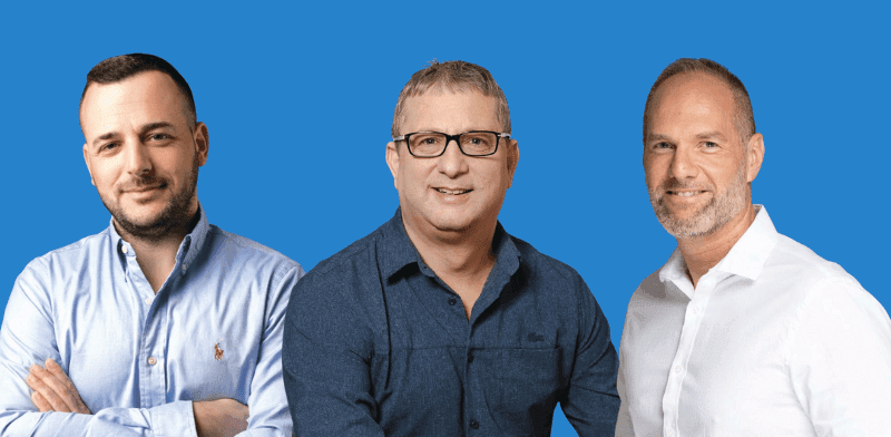 תומר גרינשפון  - דיסקונט, דרור פלדמן - מזרחי טפחות, מתן סמיש - לאומי / צילום: רמי זרנגר, אילן בשור, יונתן בלום