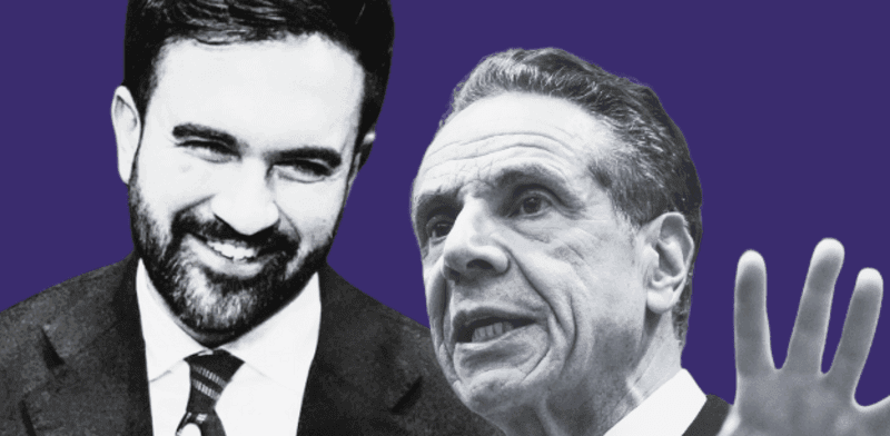 אנדרו קואומו וזוהראן ממדאני. מי ינצח בבחירות בניו יורק? / צילום: AP, Frank Franklin