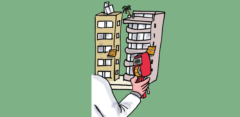  צילום: זיר את הקונים לשוק הנדל''ן / איור: גיל ג'יבלי