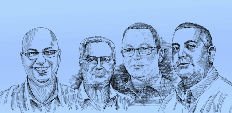  צילום: : אבי אורטל, אר פי אופטיקל; ריצ'י הנטר, מחלבות גד; חיים דנון, UMI; ארז דהבני, בלדי / איור: גיל ג'יבלי