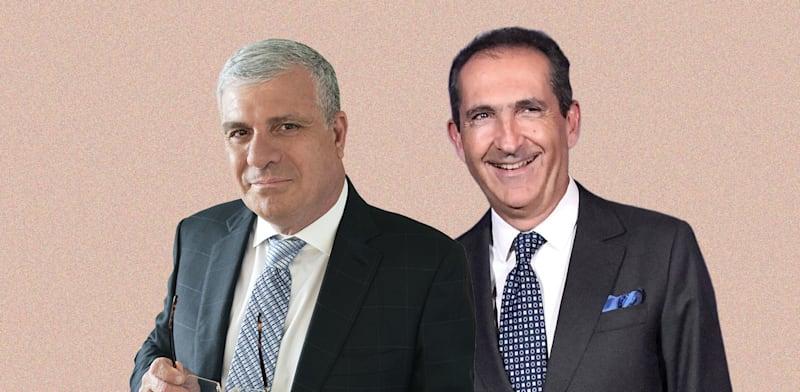 פטריק דרהי, בעלי הוט מובייל, ואבי לוי, יו''ר דלק ישראל / צילום: Studio Alterego, יח''צ