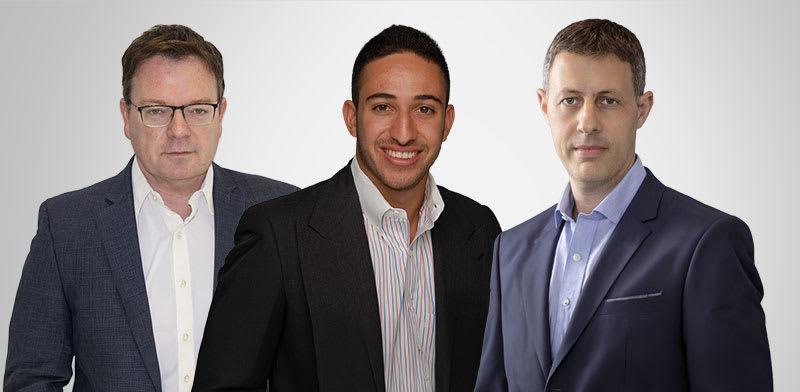 חיים זילברשץ, ג'ארד קאש, ירון קניאז'ר. Surround Ventures / צילום: Surround Ventures