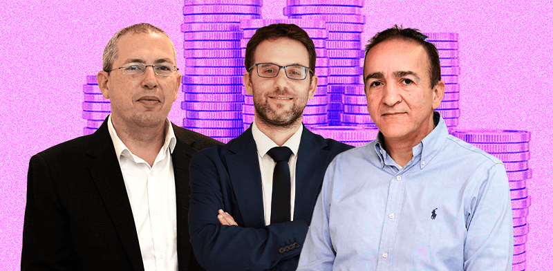  צילום: פרוזנפר, הממונה על התקציבים; שמואל אברמזון, הכלכלן הראשי; שי אהרונוביץ', מנהל רשות המסים / צילומים: יוסי זמיר, דוברות משרד האוצר