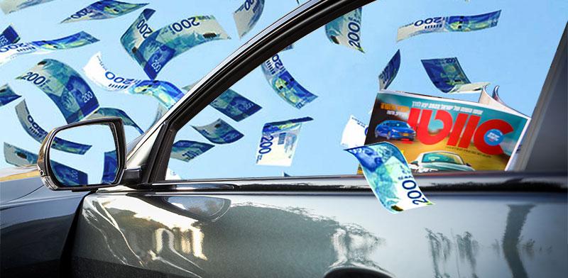  צילום: השכר בתקשורת נמצא במגזין "אוטו" / אילוסטרציה: טלי בוגדנובסקי