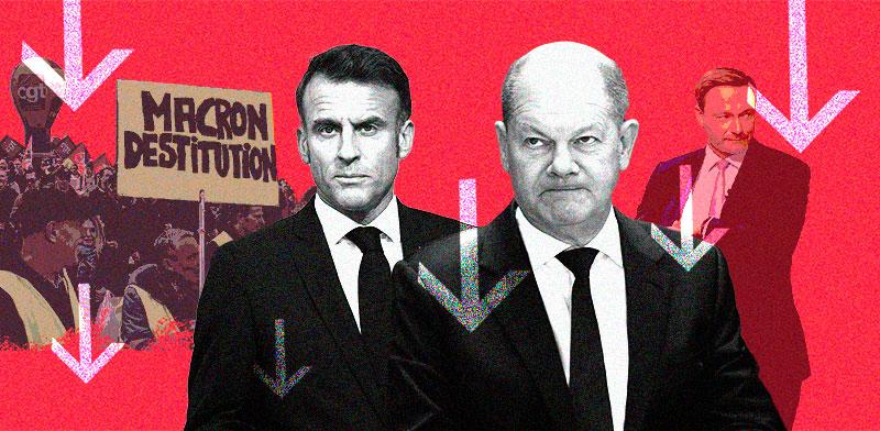  צילום: ים: AP - Sarah Meyssonnier, Markus Schreiber, עיבוד: טלי בוגדנובסקי