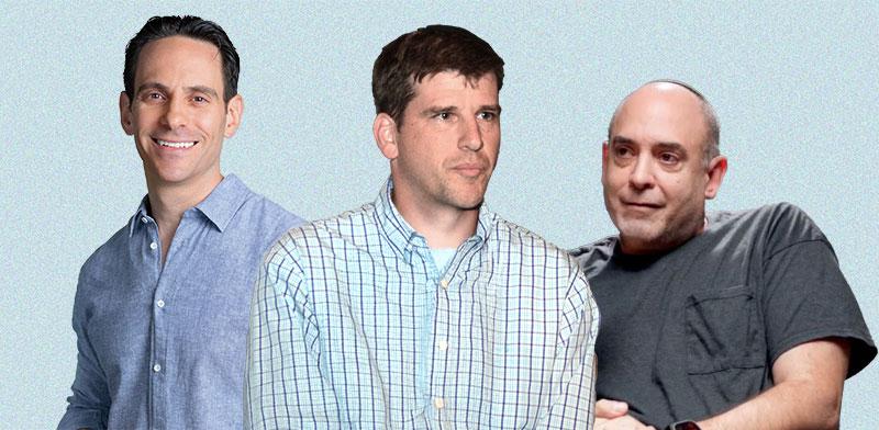 סנדר כהן, מייקל אייזנברג ואדם פישר / צילום: ערוץ היוטיוב של קרן אלף, איל יצהר, באדיבות קרן בסמר