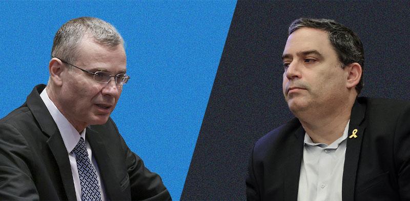  צילום:  עמית בכר וח''כ יריב לוין / עיבוד: טלי בוגדנובסקי, צילומים: נועם מושקוביץ/דוברות הכנסת