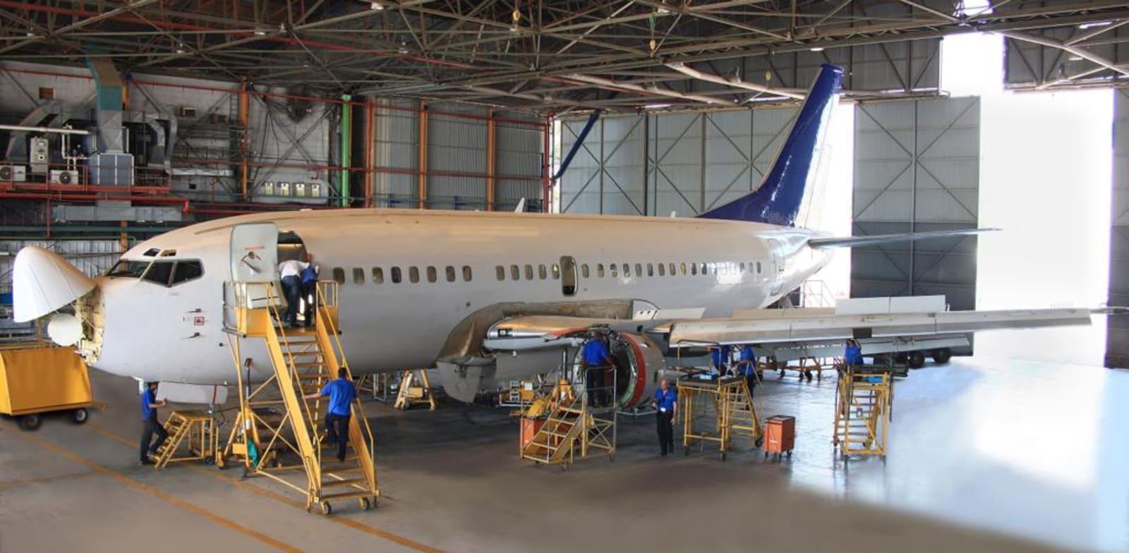 האנגר של התעשייה האווירית / צילום: התעשייה האווירית האנגר של התעשייה האווירית / צילום: התעשייה האווירית