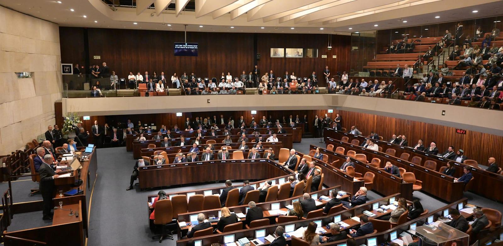 מליאת הכנסת / צילום: עמוס בן גרשום, לע''מ מליאת הכנסת / צילום: עמוס בן גרשום, לע''מ