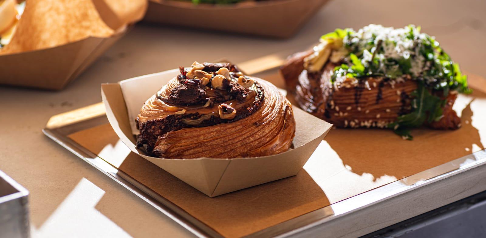 מאפים ב–Sunflour / צילום: Sivan Roshianu מאפים ב–Sunflour / צילום: Sivan Roshianu