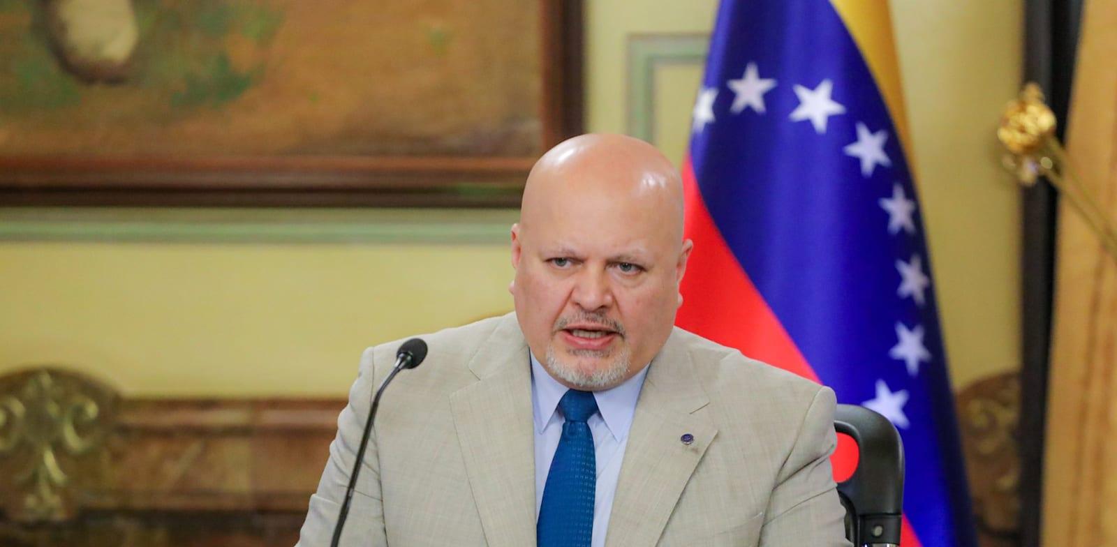 כרים חאן, התובע הראשי של בית הדין הפלילי הבינלאומי בהאג / צילום: Reuters, Latin America News Agency כרים חאן, התובע הראשי של בית הדין הפלילי הבינלאומי בהאג / צילום: Reuters, Latin America News Agency