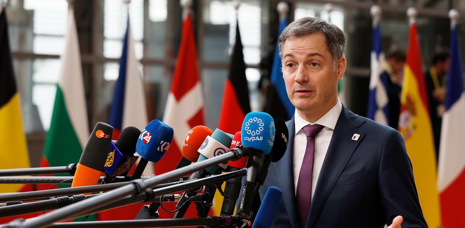 אלכסנדר דה קרו, ראש ממשלת בלגיה / צילום: ap, Omar Havana אלכסנדר דה קרו, ראש ממשלת בלגיה / צילום: ap, Omar Havana