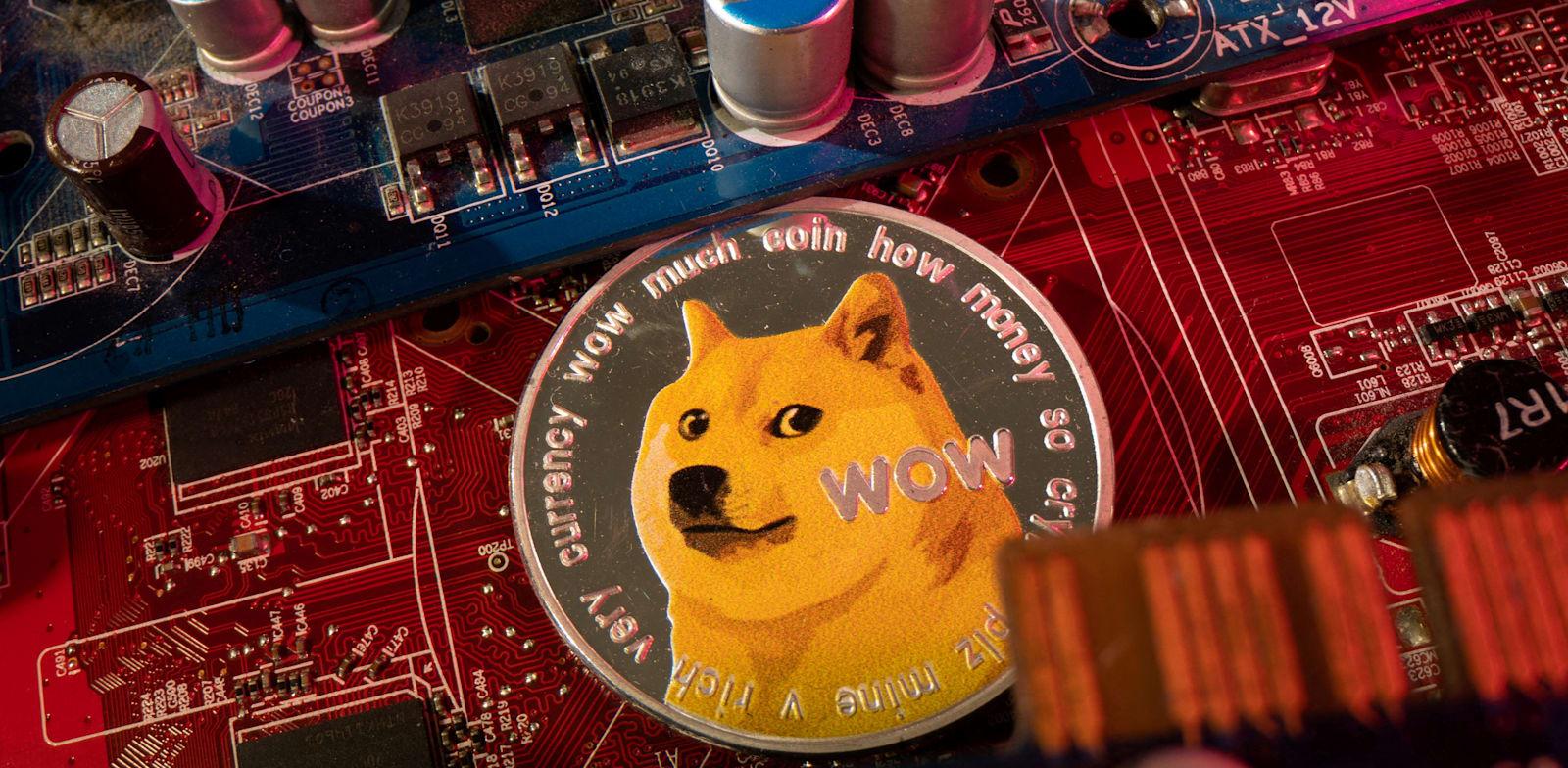 מטבע הדוג'קוין / צילום: Reuters, Dado Ruvic מטבע הדוג'קוין / צילום: Reuters, Dado Ruvic