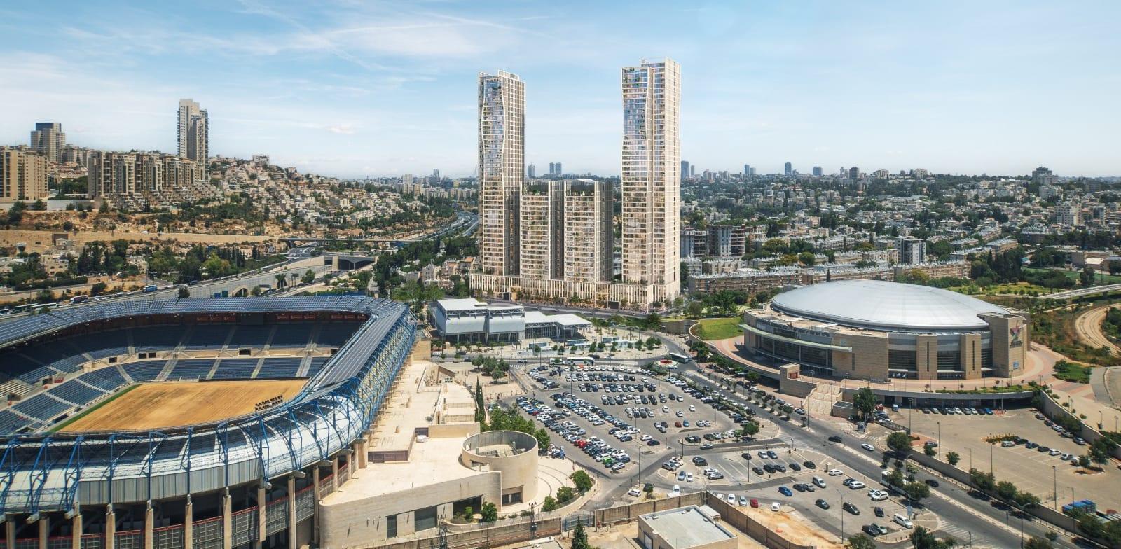 פרויקט בר יוחאי בקטמונים שמקדמת החברה / צילום: 3DVISION פרויקט בר יוחאי בקטמונים שמקדמת החברה / צילום: 3DVISION