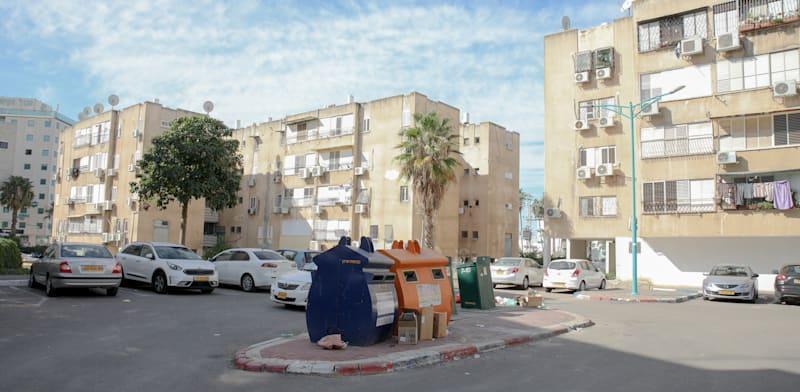 מתחם אילת בשכונת גבעת הזיתים בלוד / צילום: כדיה לוי מתחם אילת בשכונת גבעת הזיתים בלוד / צילום: כדיה לוי