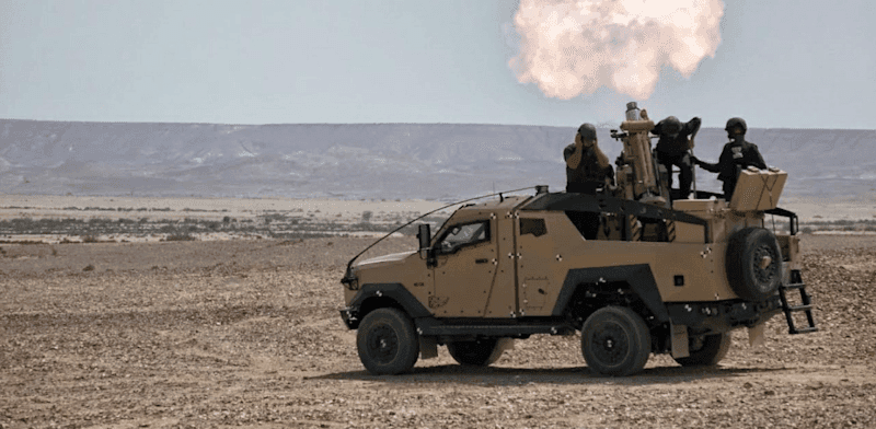 מערכות המרגמה של חברת אלביט מערכות / צילום: אלביט מערכות מערכות המרגמה של חברת אלביט מערכות / צילום: אלביט מערכות