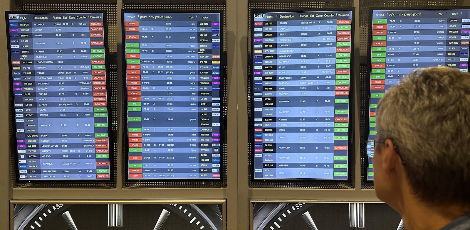 רוב חברות התעופה הזרות הפסיקו את הפעילות שלהן לישראל / צילום: Reuters, Anadolu Agency רוב חברות התעופה הזרות הפסיקו את הפעילות שלהן לישראל / צילום: Reuters, Anadolu Agency