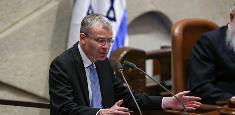 שר המשפטים יריב לוין / צילום: נועם מושקוביץ', דוברות הכנסת שר המשפטים יריב לוין / צילום: נועם מושקוביץ', דוברות הכנסת