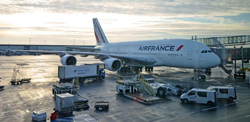 מטוס של חברת אייר פראנס בנמל התעופה שארל דה גול שבצרפת / צילום: Shutterstock, Ilona Ignatova מטוס של חברת אייר פראנס בנמל התעופה שארל דה גול שבצרפת / צילום: Shutterstock, Ilona Ignatova