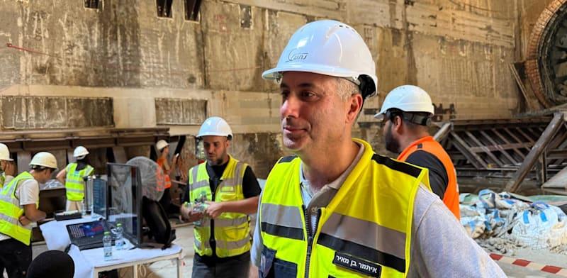 מנכ"ל נת"ע, איתמר בן מאיר / צילום: בר לביא מנכ"ל נת"ע, איתמר בן מאיר / צילום: בר לביא