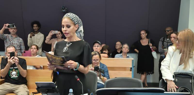 ענבל אור בבית המשפט / צילום: ניצן שפיר ענבל אור בבית המשפט / צילום: ניצן שפיר
