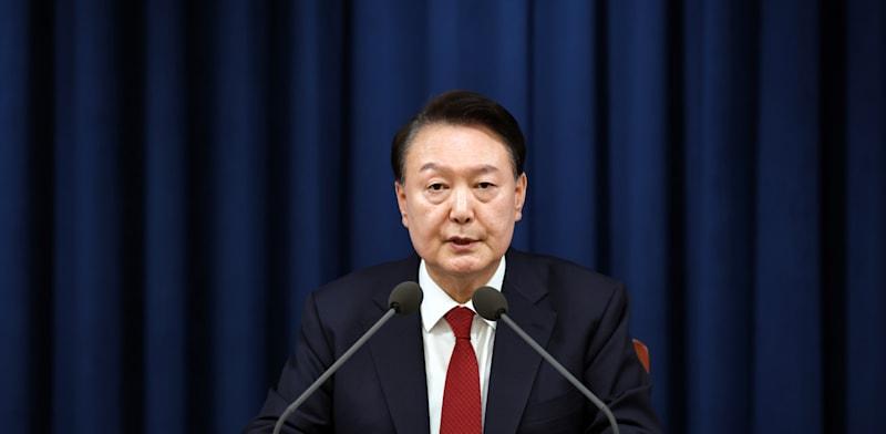 נשיא דרום קוריאה, יון סוק יול / צילום: ap, South Korea Unification Ministry נשיא דרום קוריאה, יון סוק יול / צילום: ap, South Korea Unification Ministry