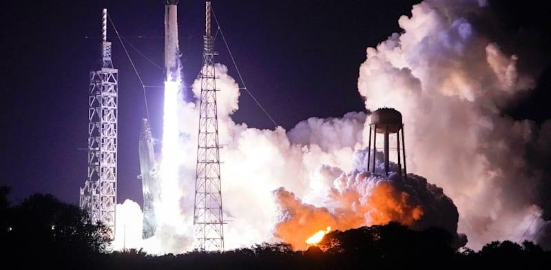 שיגור הטיל של Blue Origin / צילום: ap, John Raoux שיגור הטיל של Blue Origin / צילום: ap, John Raoux