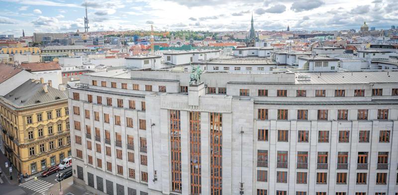 הבנק המרכזי של צ'כיה בפראג / צילום: Shutterstock הבנק המרכזי של צ'כיה בפראג / צילום: Shutterstock