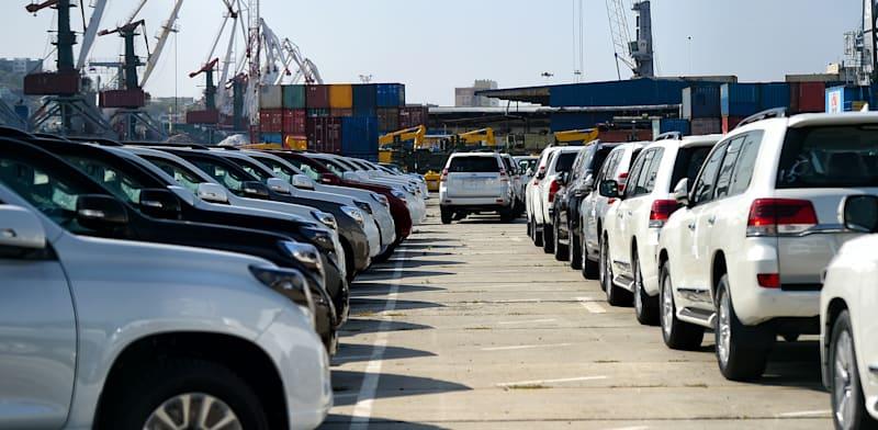 רכבים מיובאים בנמל / צילום: Shutterstock רכבים מיובאים בנמל / צילום: Shutterstock