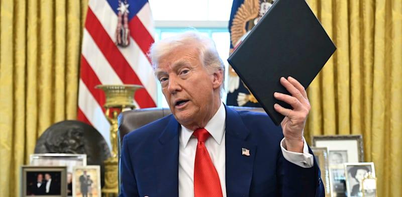 נשיא ארה''ב דונלד טראמפ / צילום: ap, Uncredited נשיא ארה''ב דונלד טראמפ / צילום: ap, Uncredited