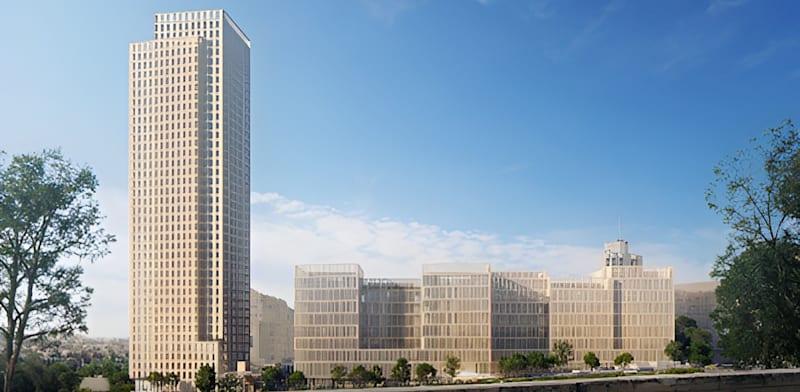 צילום: המשפט העתידית בירושלים / הדמיה: זרחי אדריכלים צילום: המשפט העתידית בירושלים / הדמיה: זרחי אדריכלים