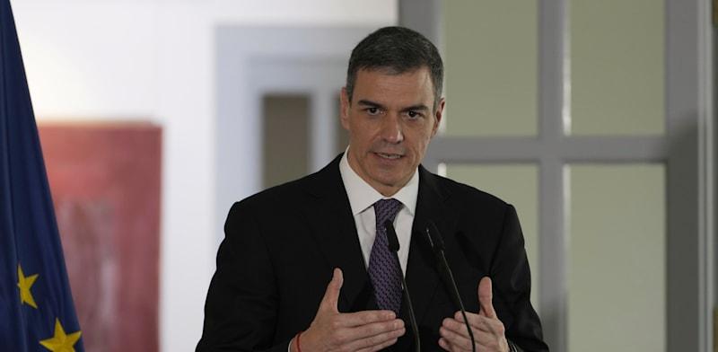 ראש ממשלת ספרד, פדרו סאנצ'ס / צילום: ap, Ng Han Guan ראש ממשלת ספרד, פדרו סאנצ'ס / צילום: ap, Ng Han Guan