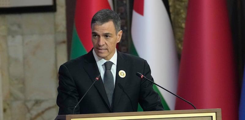 ראש ממשלת ספרד, פדרו סנצ'ז / צילום: ap, Hadi Mizban ראש ממשלת ספרד, פדרו סנצ'ז / צילום: ap, Hadi Mizban