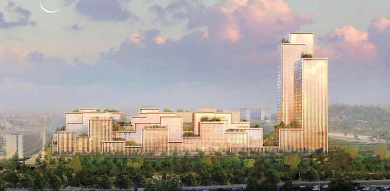 מתחם פארק העברית, ירושלים / צילום: הדמיה: משה צור אדריכלים מתחם פארק העברית, ירושלים / צילום: הדמיה: משה צור אדריכלים